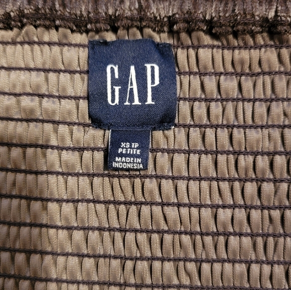 GAP Velour elasticated bodice top - Picture 6 of 8